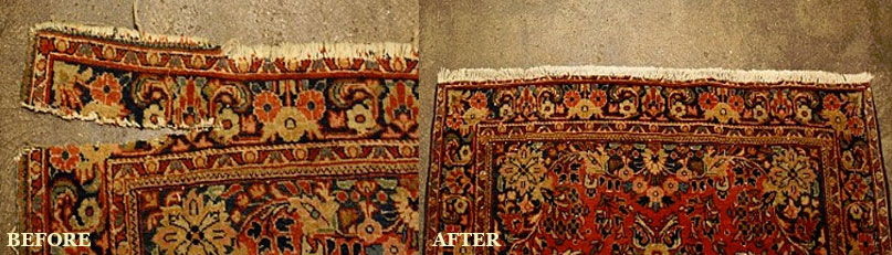 professional rug repair